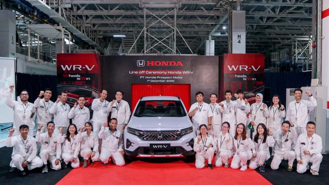 Pengiriman Dimulai, Honda Umumkan Produksi Massal Mobil WR-V di Indonesia